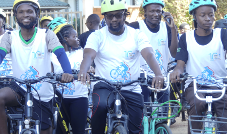 The Makerere University Lung Institute Cycling Event 2025 – a vibrant day of energy, teamwork, and awareness as we promote lung health and clean air for all.