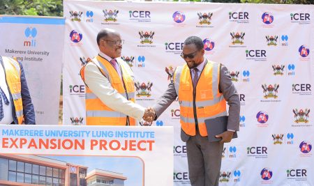 Makerere University Lung Institute expansion project site handed over