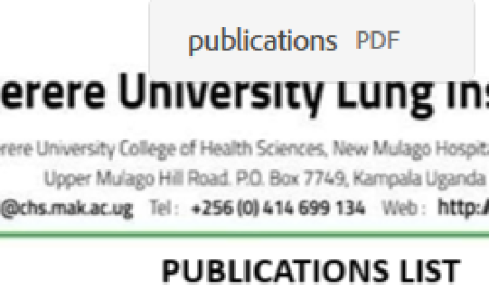 List of publications